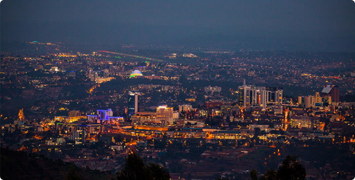 Kigali at night